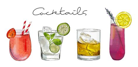 Nos Astuces cocktails | How to draw hands, Cocktails drawing, Cocktails