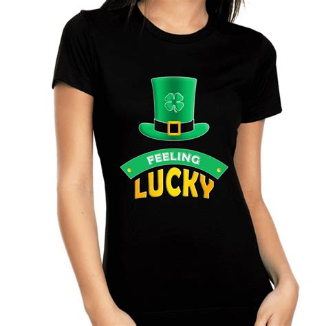 St Patricks Day Shirt for Women Saint Patrick's Shamrock Shirts Lucky ...