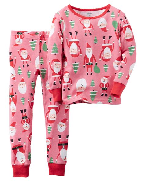 Carter’s® Infant & Toddler Girls' Christmas Pajamas - Santa | Shop Your ...