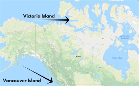 Victoria Island Canada Map - Alvina Margalit