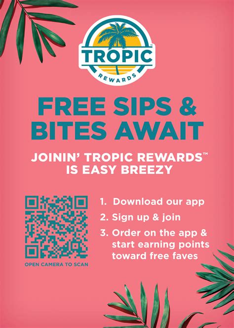 TROPICAL SMOOTHIE CAFE® LAUNCHES NEW TROPIC REWARDS™ LOYALTY PROGRAM ...