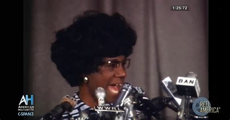 User Clip: Shirley Chisholm's Announcement Speech- 1972 | C-SPAN.org