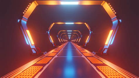 Tunnel 4k Wallpaper