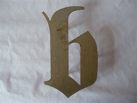 Industrial Letters - Etsy