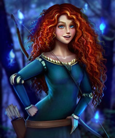 Merida, Elvira Akchurina on ArtStation at https://www.artstation.com ...