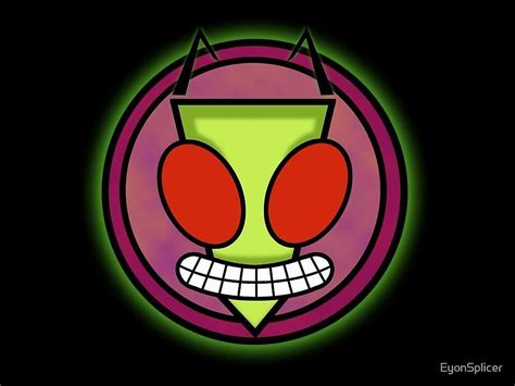 "Irken Armada Symbol Red and Green Version - Invader Zim" by ...