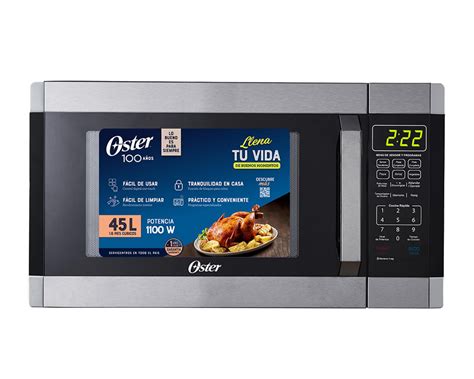 Horno de Microondas Oster 1.5 Pies OGYME1502 Negro | Coppel.com