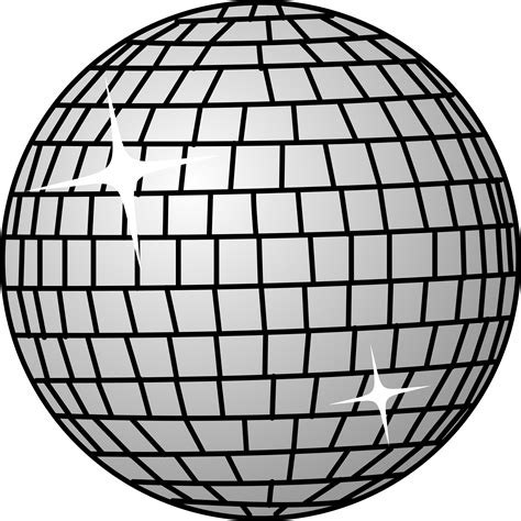 Clipart - Disco ball