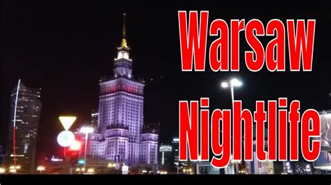 Warsaw nightlife - YouTube