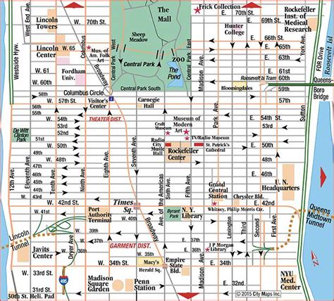 Midtown Manhattan Map Printable - Printable Word Searches