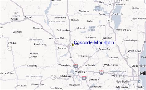 Cascade Mountain Ski Resort Guide, Location Map & Cascade Mountain ski ...