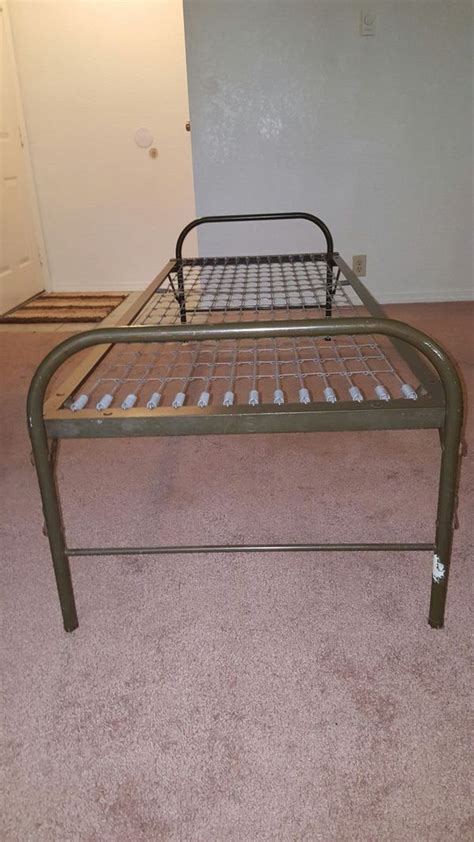 Fold up military style single bed frame. (Household) in Lynnwood, WA ...