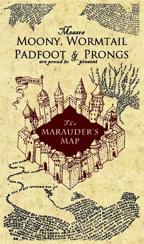 Marauders Map, Marauder's Map Harry Potter HD phone wallpaper | Pxfuel