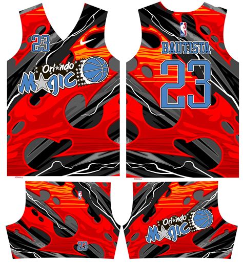 Basketball Jersey Sublimation Template