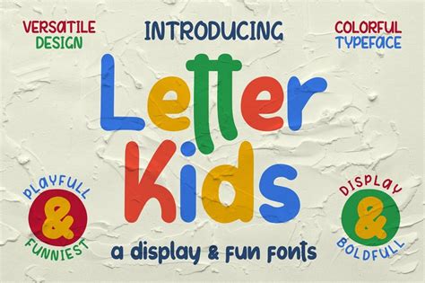 Letter Kids Funny Font | Free Script Fonts