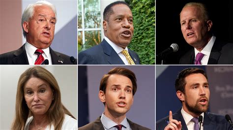 The top candidates running to replace Gov. Newsom in the California ...