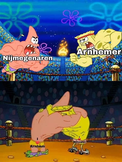 Spongebob And Patrick Fighting