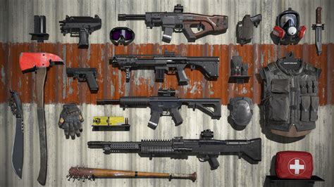 ArtStation - Weapon wall , Yogev Levy