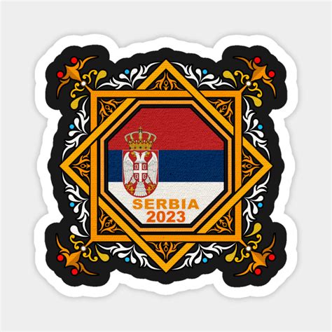 Serbia flag 2023 | Traditional Tile art, Proud to Be Serbian - Serbia ...