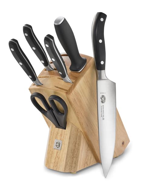 Victorinox Forged 7-Piece Knife Set with Block - Buy Online in UAE ...