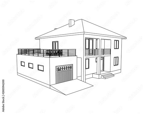 Top 86+ 3d house sketch latest - seven.edu.vn