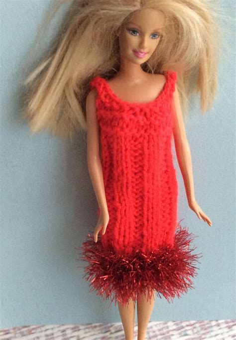 Taffy Lass Knits: Barbie Glam and Glitter Dress