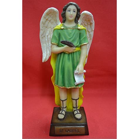 STATUE ARCHANGEL GABRIEL 8″ – Paulines