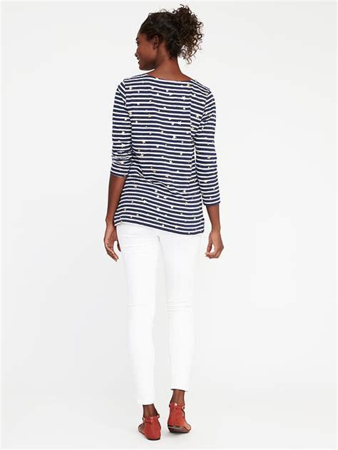 Relaxed Mariner-Stripe Tee for Women | Old Navy