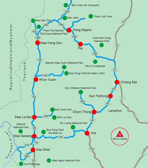 Mae Hong Son Loop Itinerary - Mae Hong Son, Thailand