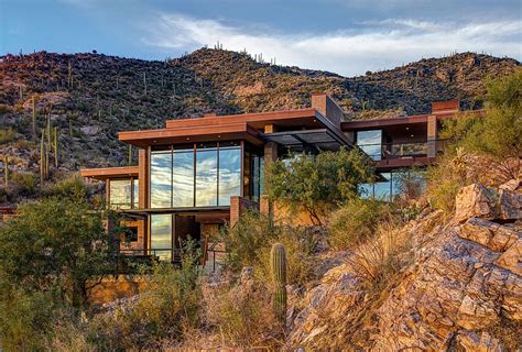 Mountain Home with Scenic Views by Kevin B Howard Architects