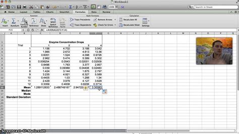 Accurate standard deviation in excel - zedad