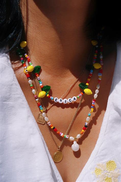 DIY Beaded Summer Necklaces - Honestly WTF | Summer necklace, Summer ...