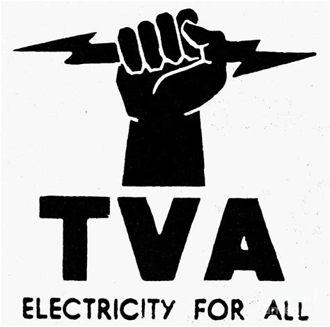 new deal programs | New Deal: Tva Symbol Photograph | Tva, Wpa posters ...