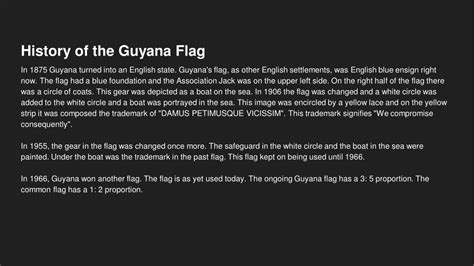 PPT - Flag of Guyana PowerPoint Presentation, free download - ID:11809916