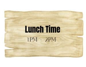 Printable Out To Lunch Sign