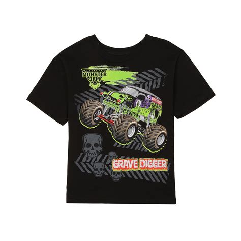 Nickelodeon Monster Jam Grave DiggerGraphic T-Shirt - Sears