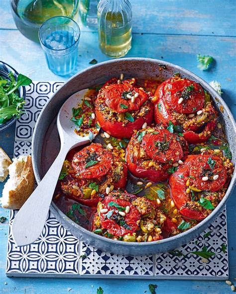 Stuffed baked tomatoes recipe | delicious. magazine