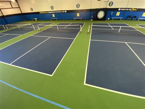 Pickleball courts at Flemington Pickleball Club - Flemington, NJ