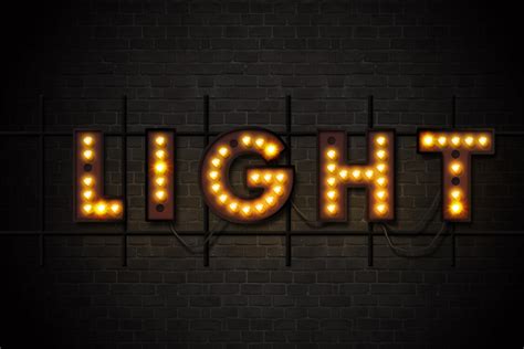 Marquee Lights and Showtime Sign Photoshop Actions, Add-ons | GraphicRiver