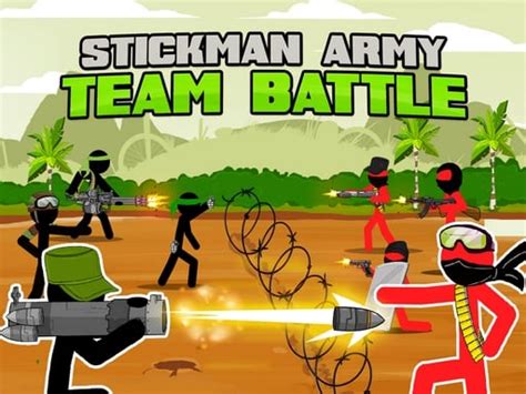 Play Stickman Army : Team Battle Online Free | CrazyGamesOnline