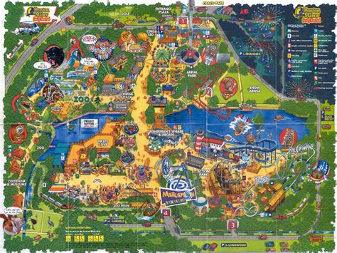 Theme Park Brochures Drayton Manor Map 2002 | ThemeParkBrochures.net