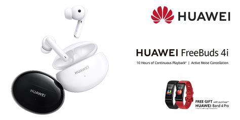 Huawei FreeBuds 4i now available in Canada with free Band 4 Pro for ...