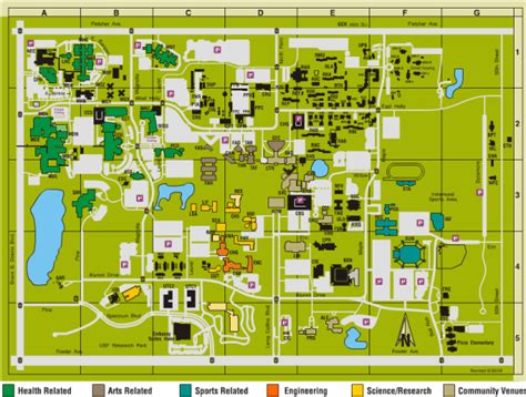 Usf Tampa Campus Map – Map Of The World