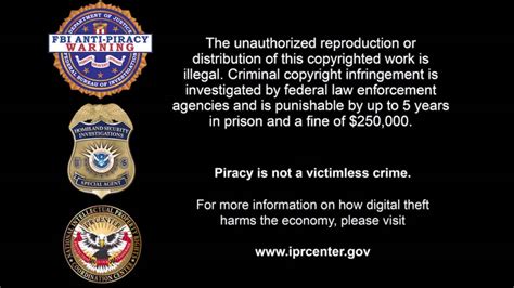 Fbi Anti Piracy Warning Logo