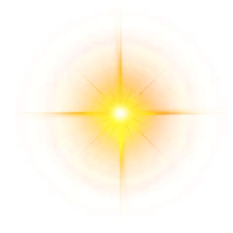 Bright Yellow Light Effect, Sun, Light Lens, Sun Light Lens Flare PNG ...