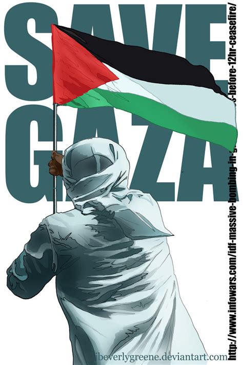 Save Gaza Copy by jbeverlygreene on DeviantArt