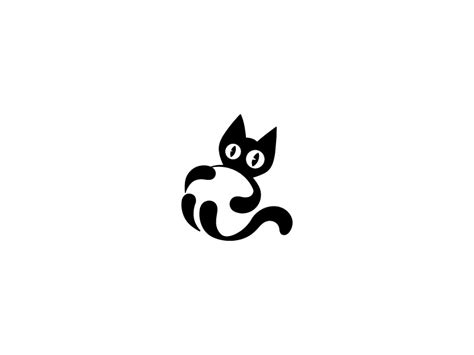 Black Cat by Dalajlampa on Dribbble