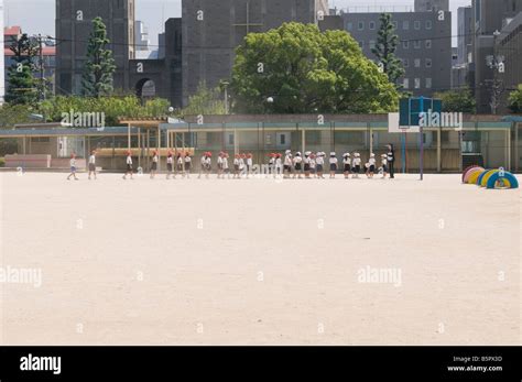 School Children in a Line Stock Photo - Alamy