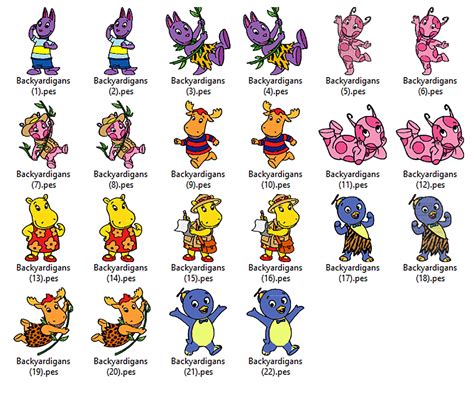 The Backyardigans Names Of Characters | Images and Photos finder