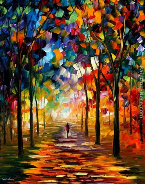 Leonid Afremov PATH Painting | Best PATH Paintings For Sale